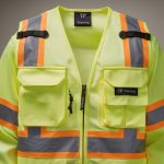 a medium shot of a hi vis yellow day night vest 1