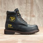 black leather cobra safety boot 2