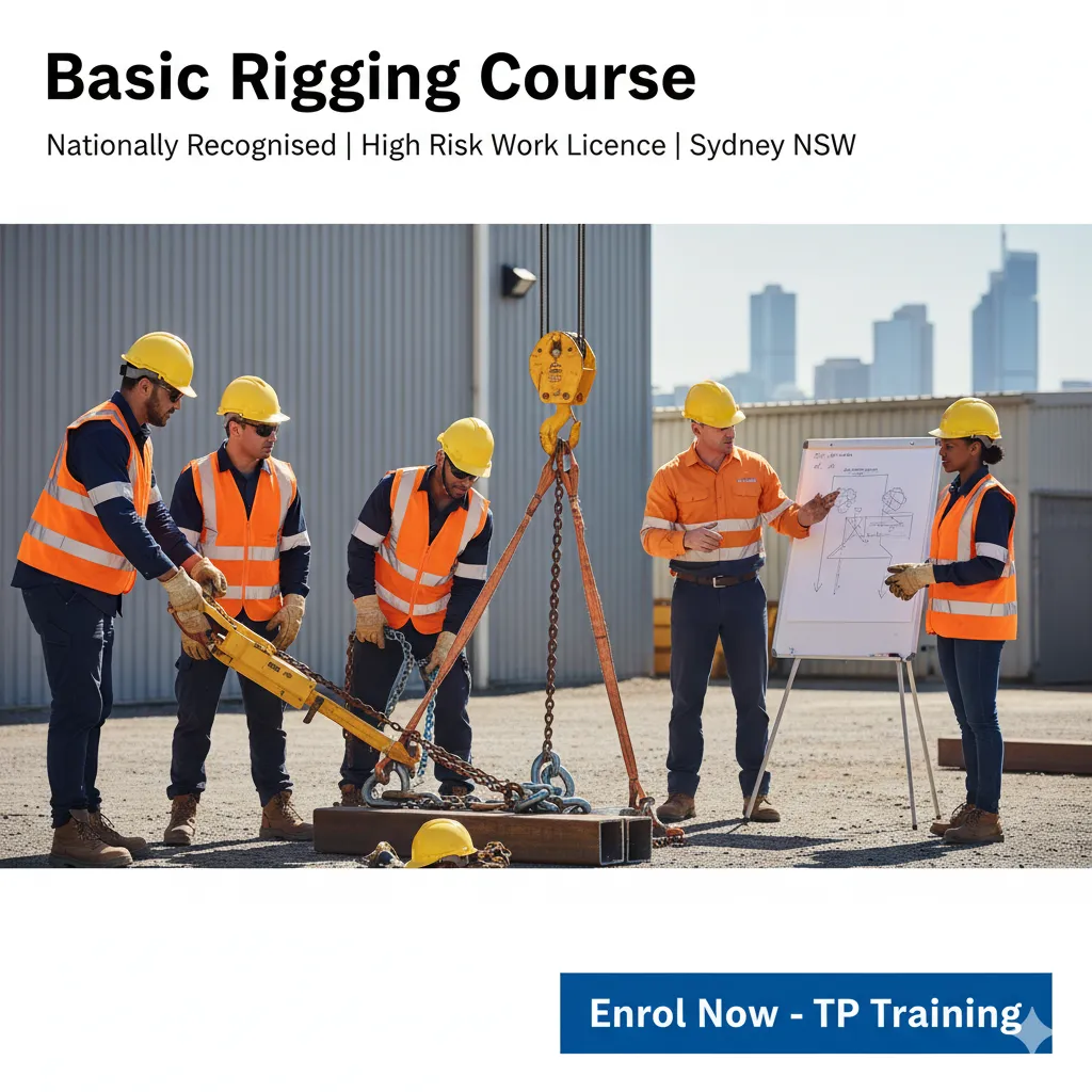 Quick Basic Rigging Course – CPCCLRG3001 licence learling in sydney nsw austraia