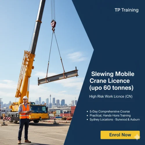 TLILIC0023 – C6 Crane Licence Course to Operate a Slewing Mobile Crane (up to 60 tonnes)