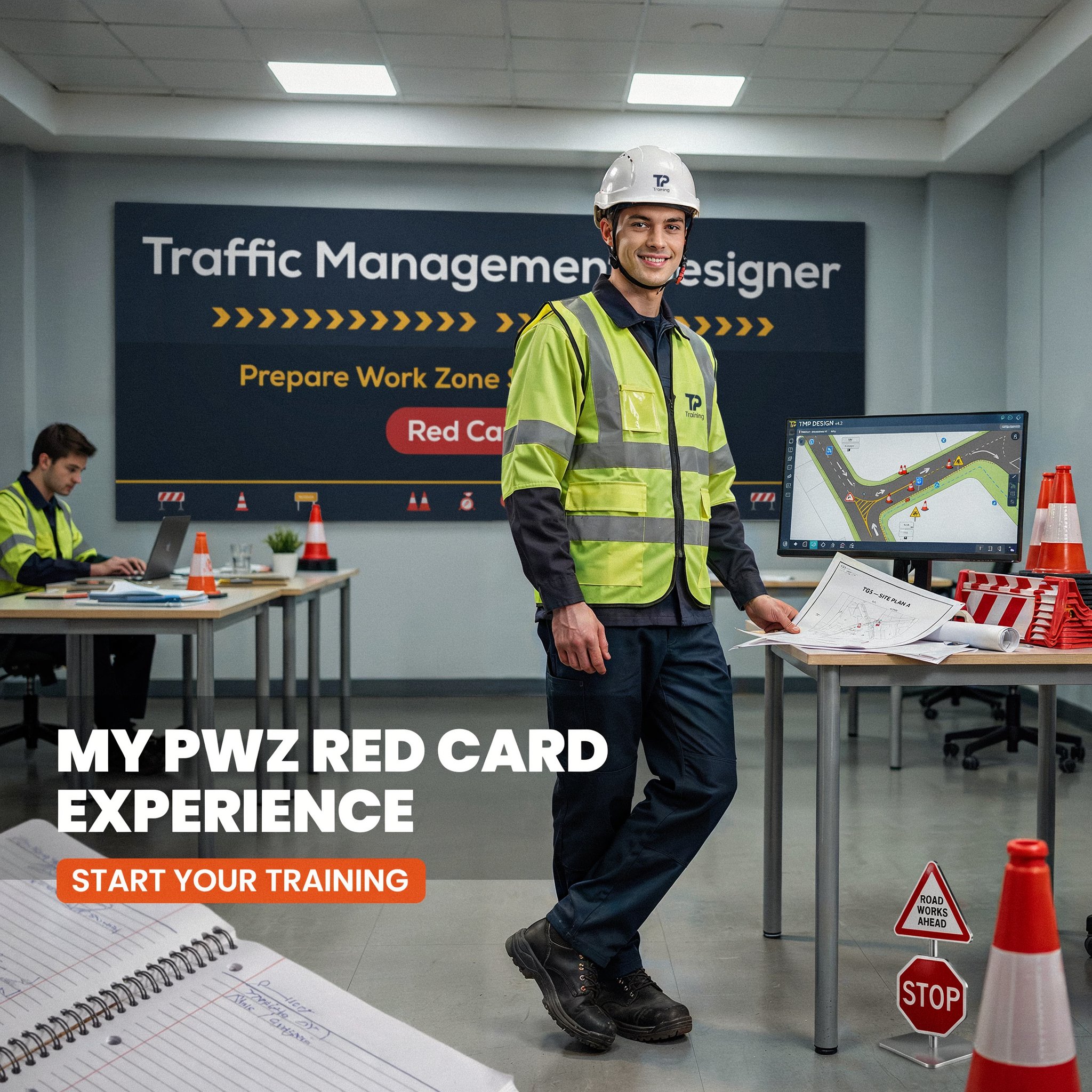 A Real Training Journey Through the Prepare Work Zone Traffic Management Plan PWZ Course