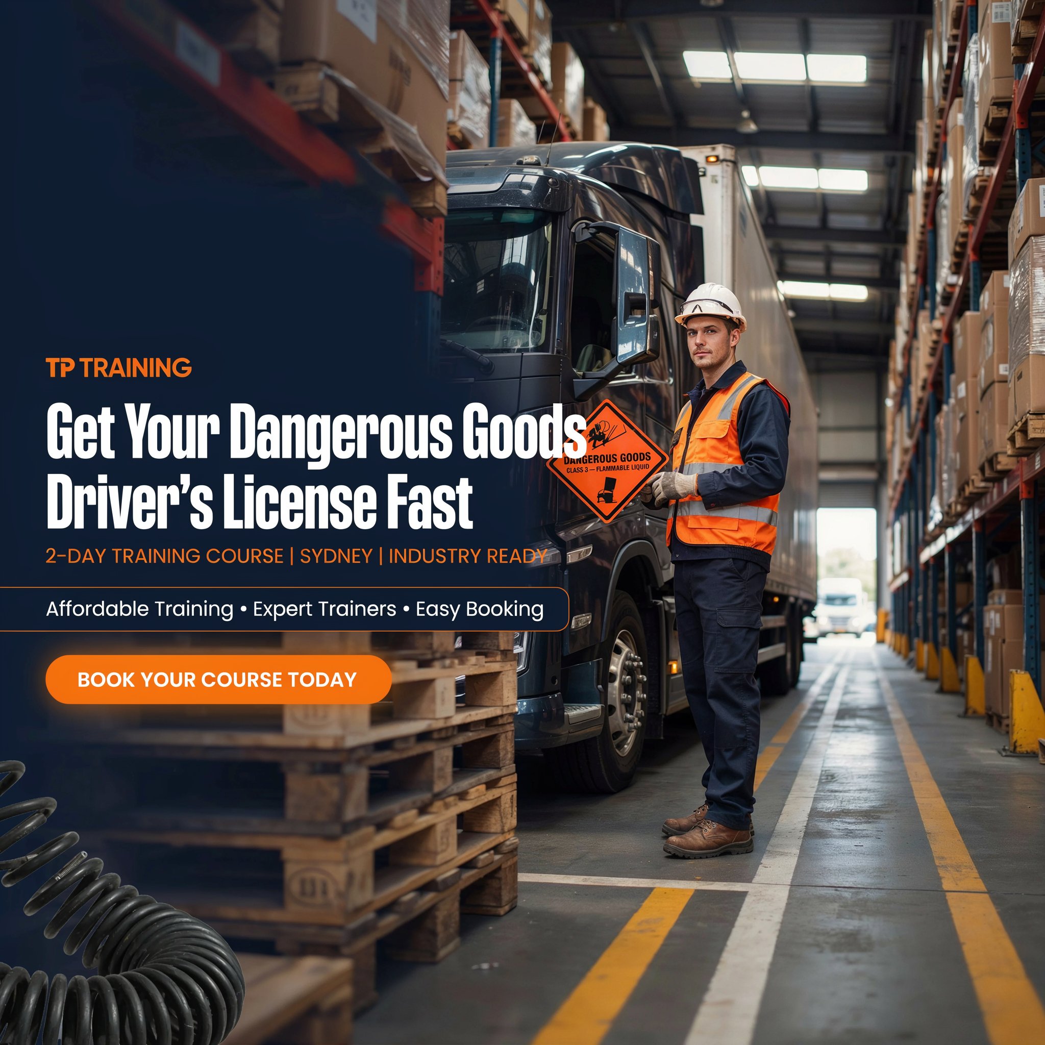 Need a Dangerous Goods Drivers License Complete Your Required Training in Just 2 Days