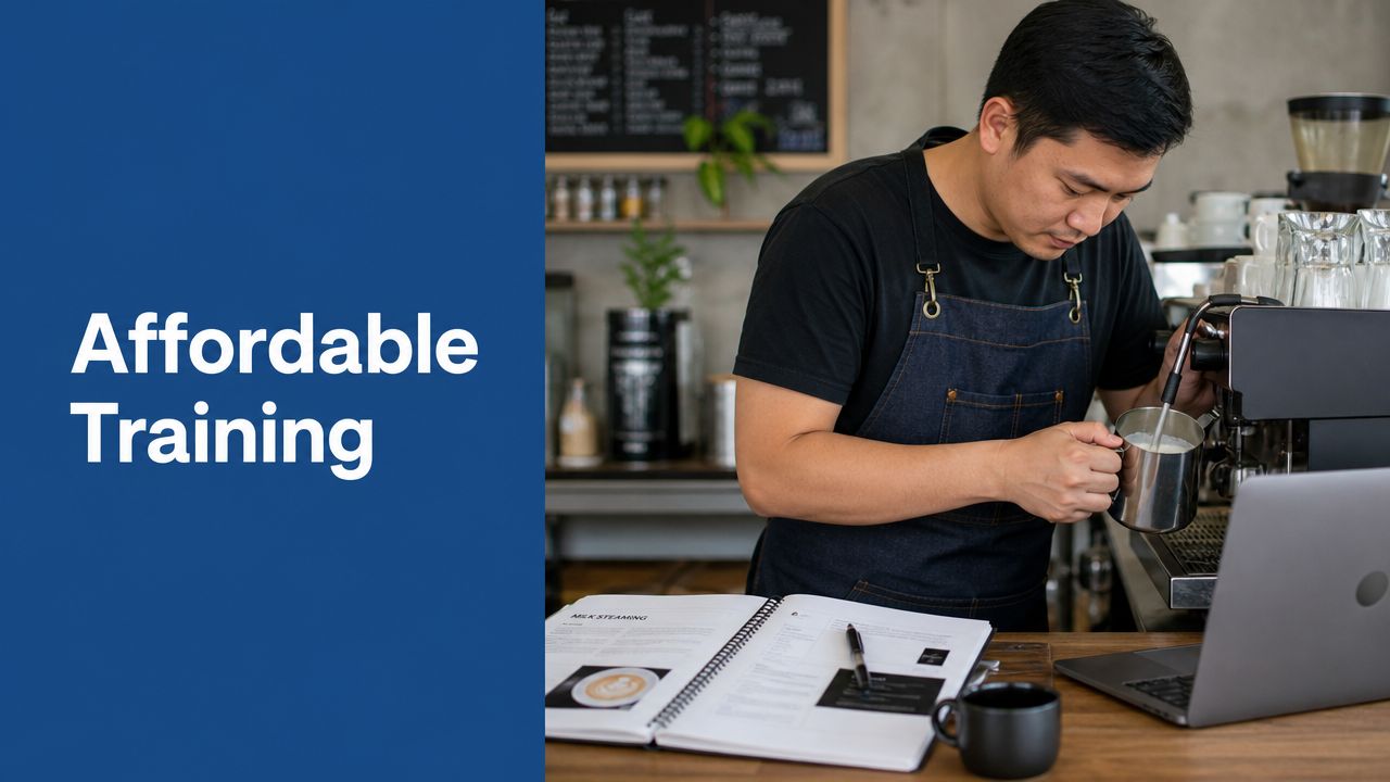affordable rsa rcg food safety supervisor and barista training barista training