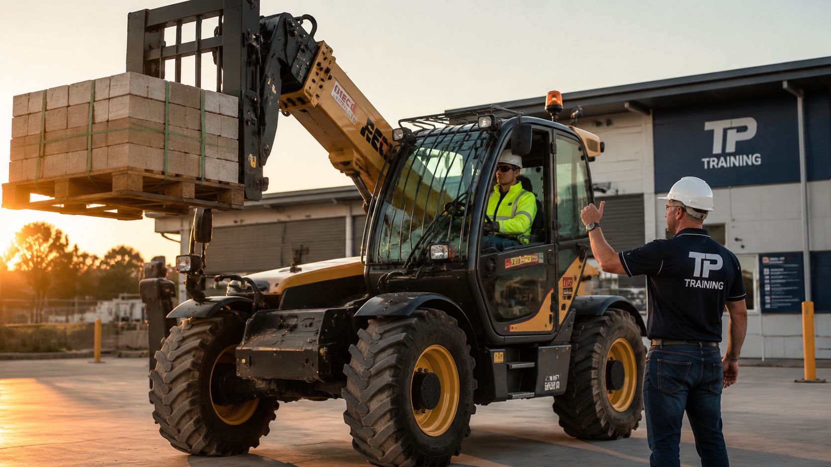 telescopic handler license telehandler training