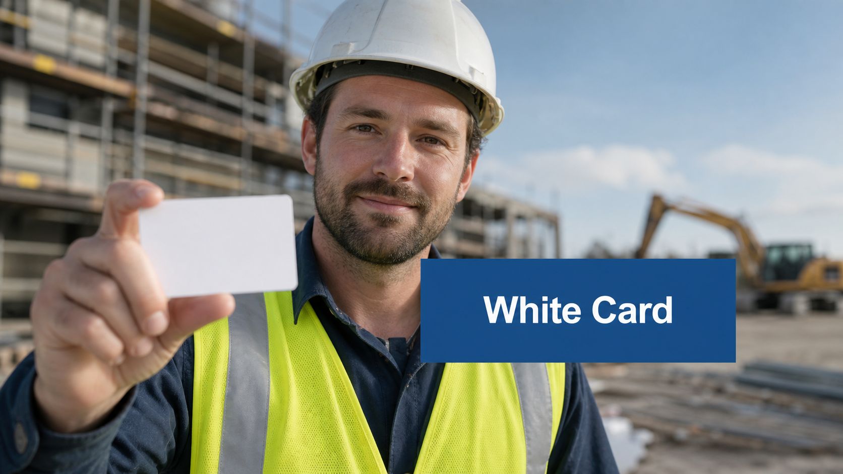 what is a white card construction worker