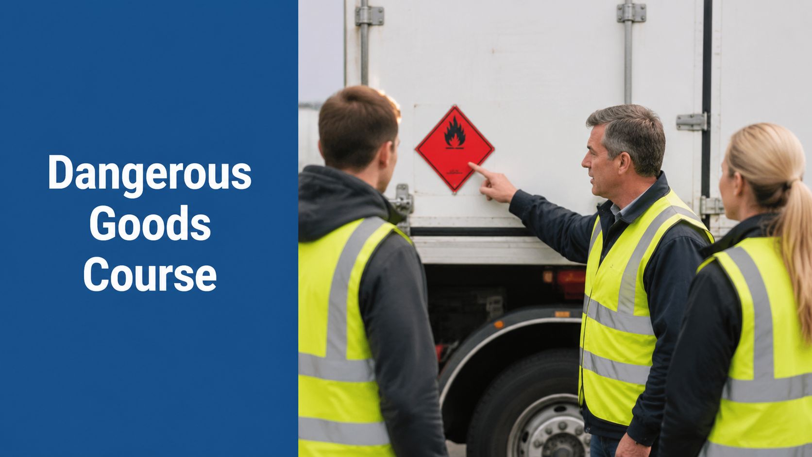 dangerous goods driver license course safety training