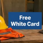 free online white card training safety gear
