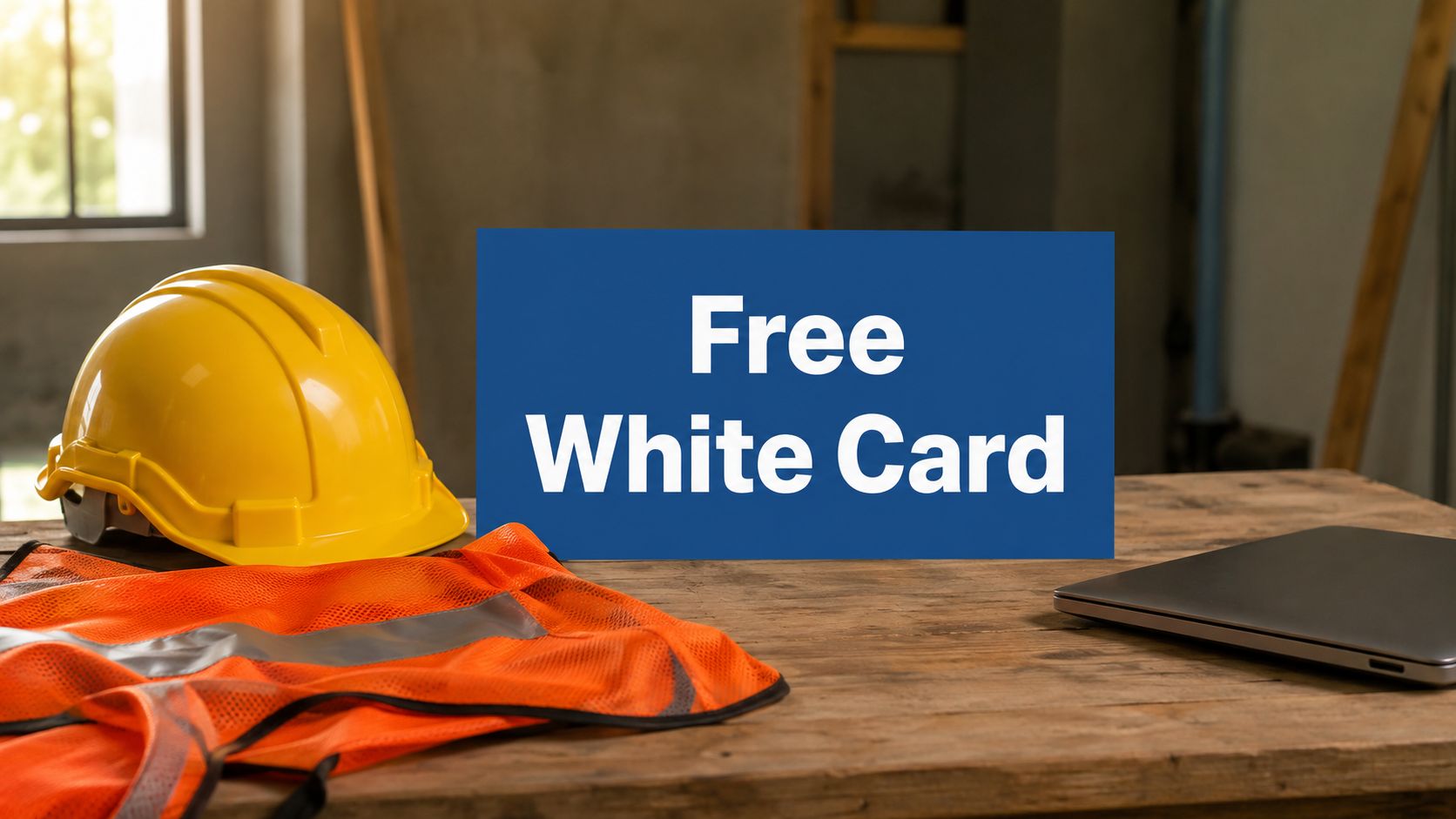free online white card training safety gear