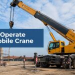 how to operate mobile crane mobile crane
