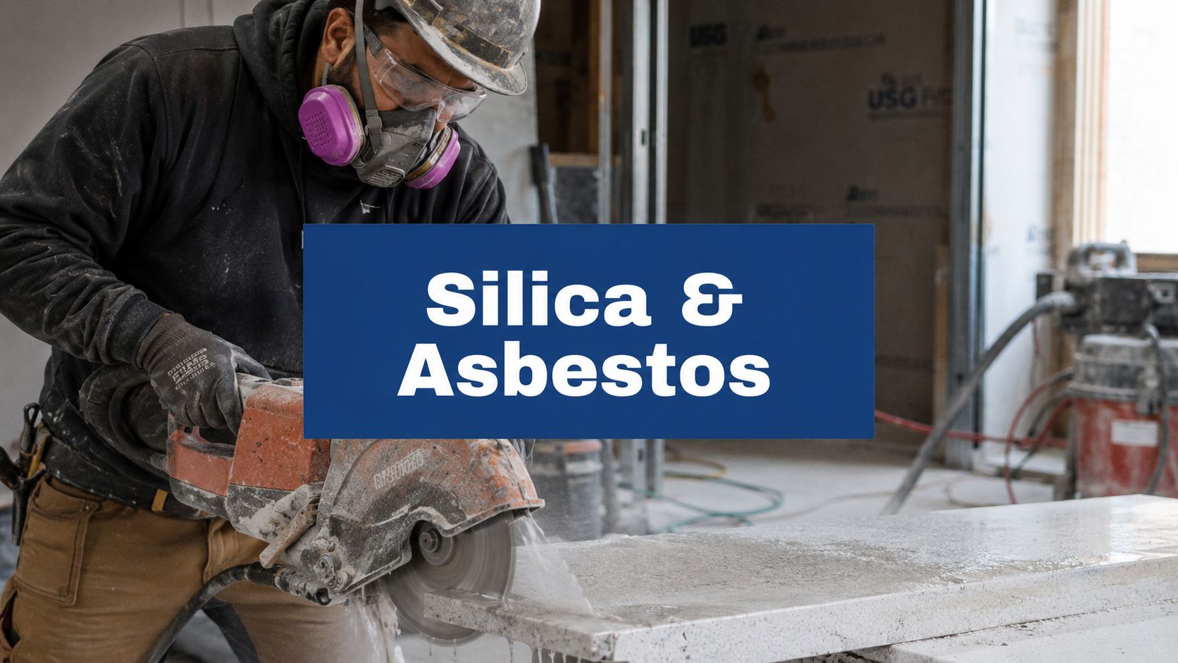 online crystalline silica exposure prevention and asbestos awareness course stone cutting