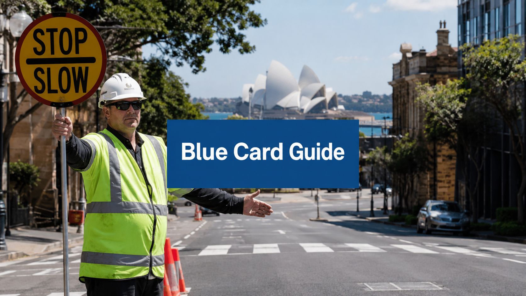 blue card traffic control course traffic controller