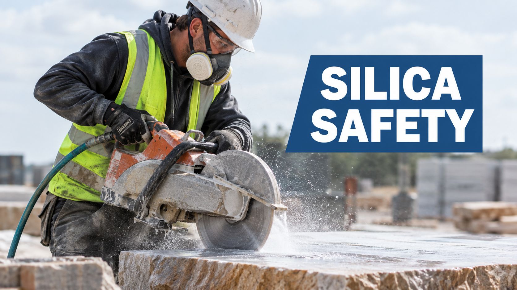 crystalline silica exposure prevention construction worker