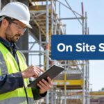 on site safety construction worker