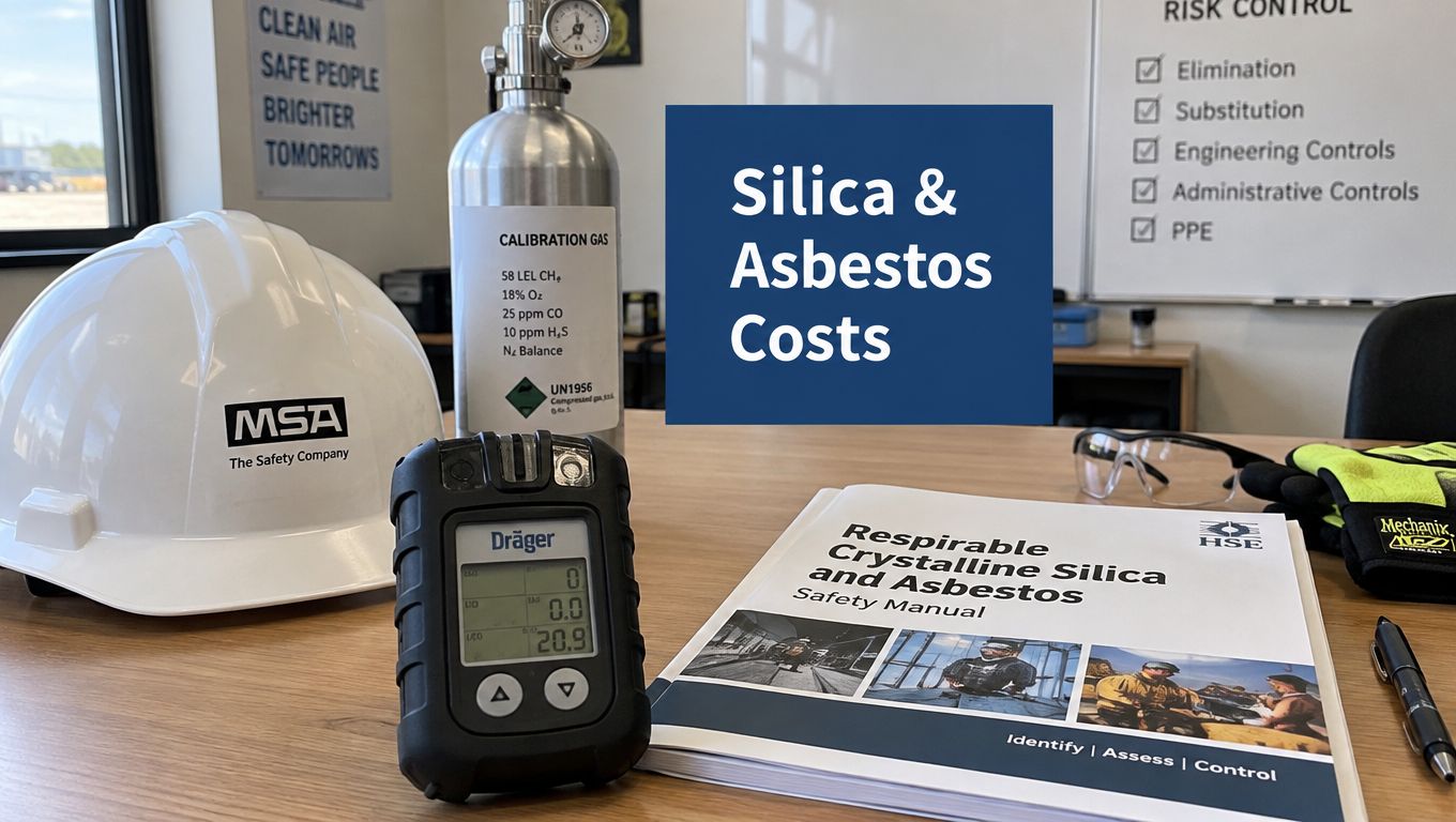 silica asbestos courses cost safety equipment