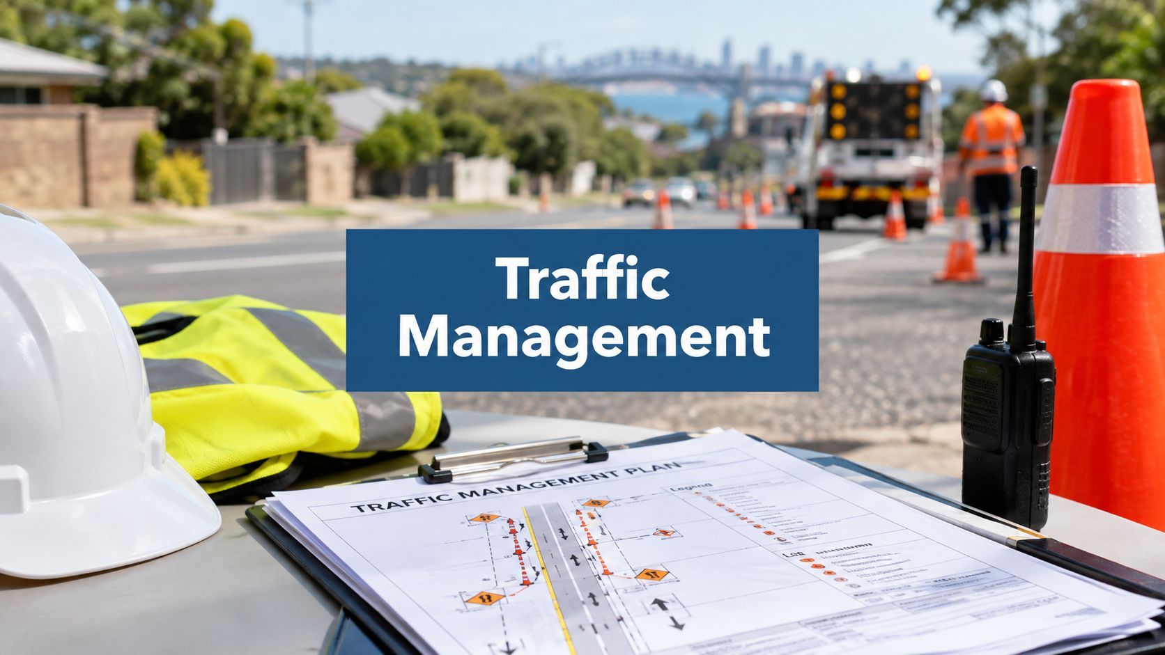 traffic management plan tmp construction planning