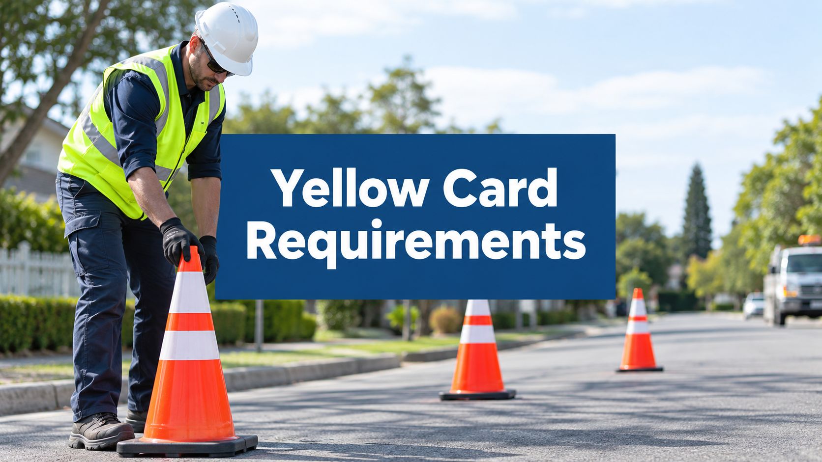 yellow card requirements construction worker