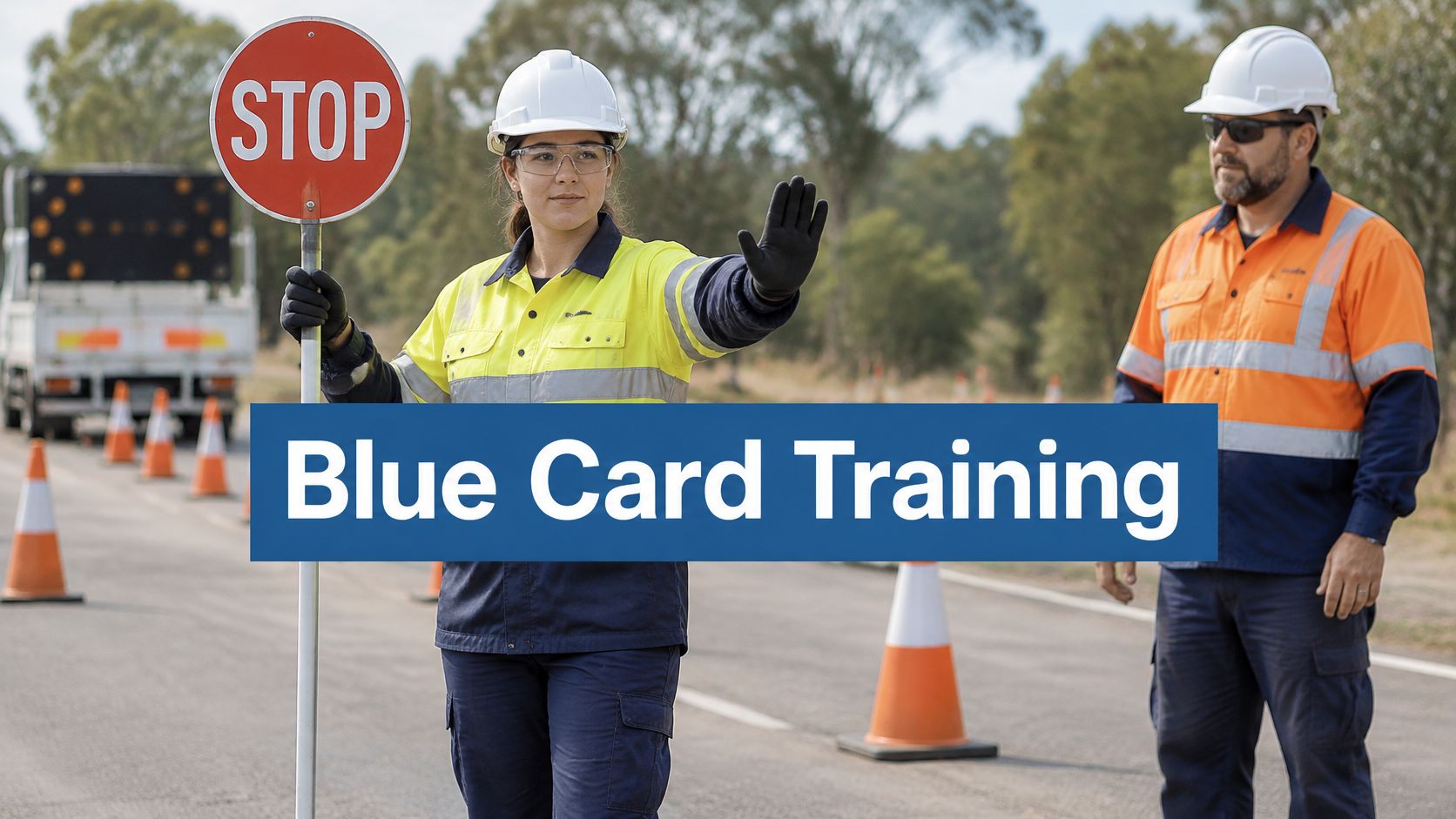 blue card training construction workers