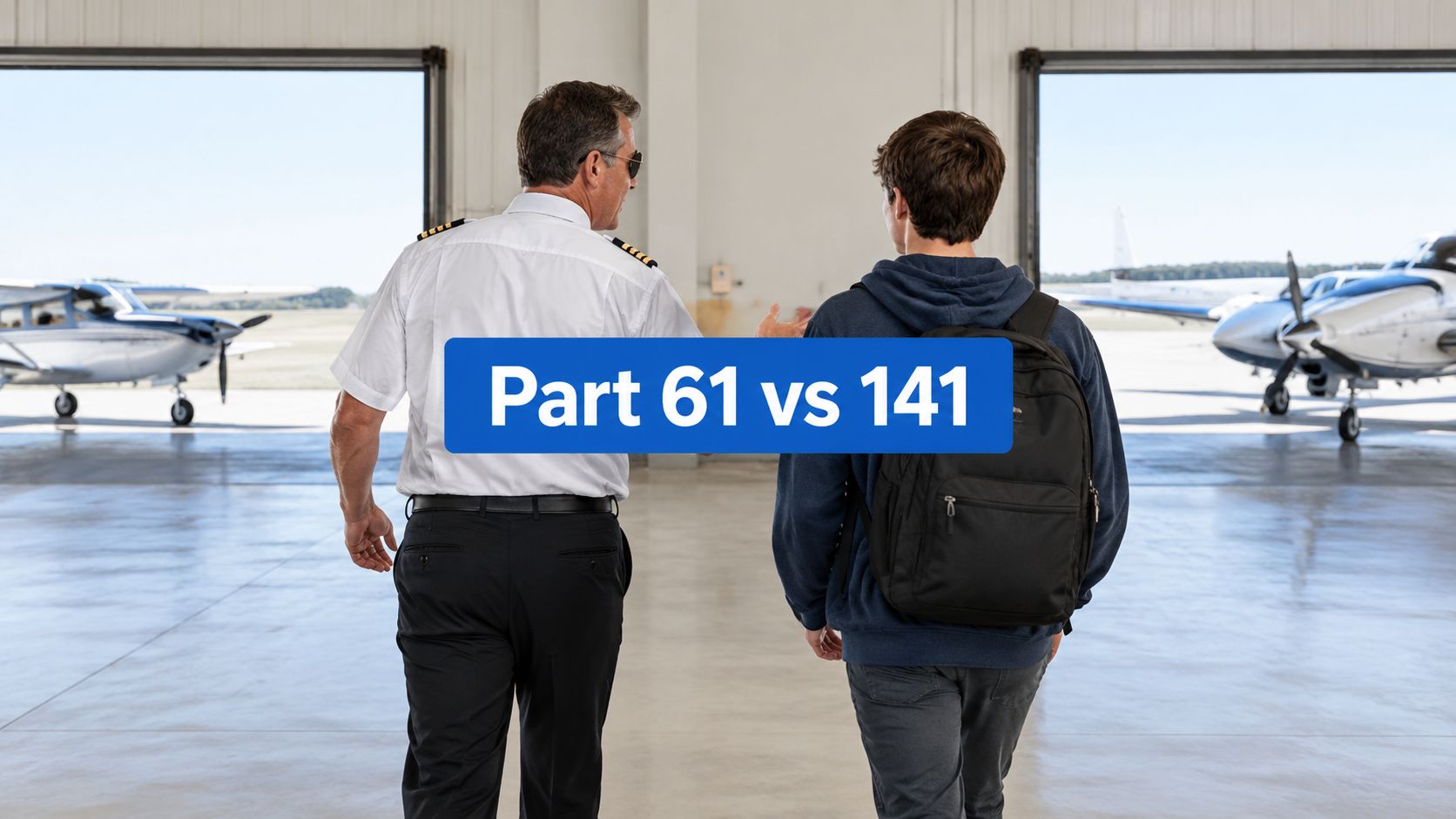 faa part 61 vs 141 flight training