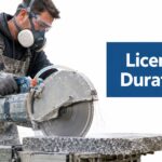 how long licence crystalline silica prevention last stone cutter