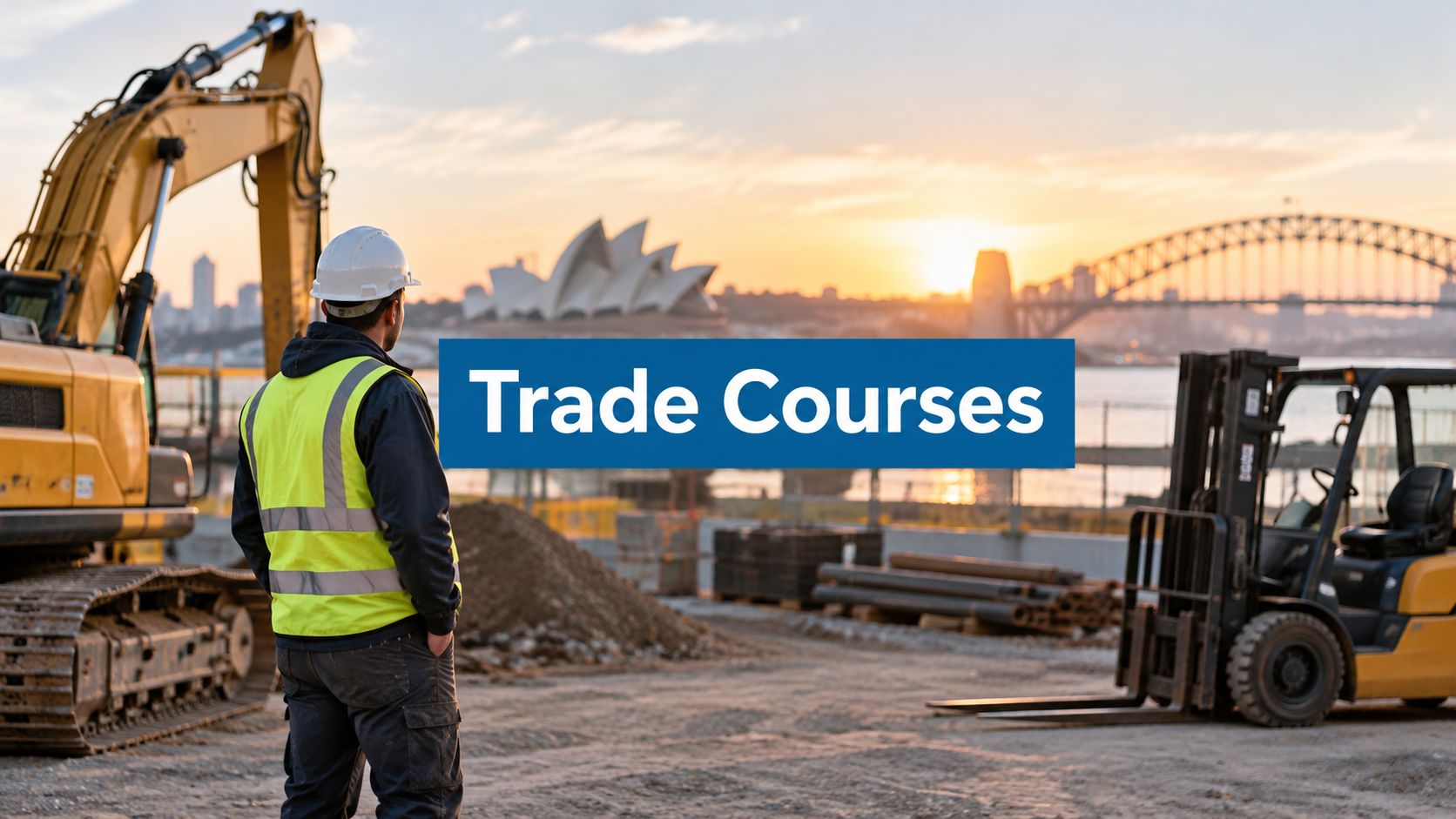trade courses sydney construction site